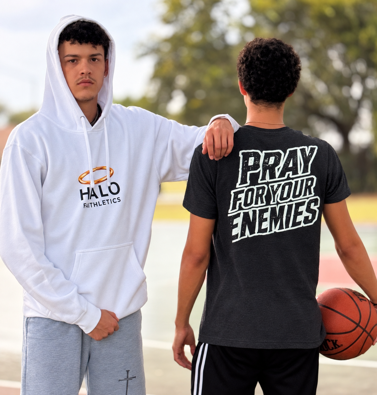 HALO Faithletics Tee + Hoodie Bundle