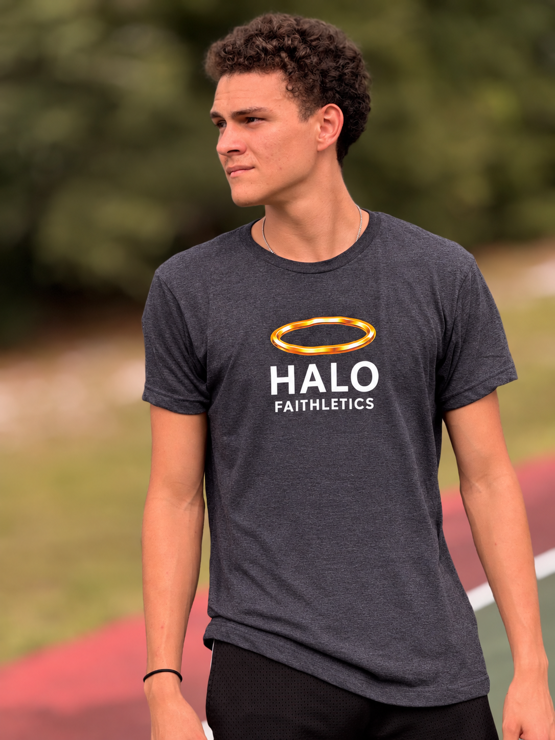 HALO Faithletics Logo Tee