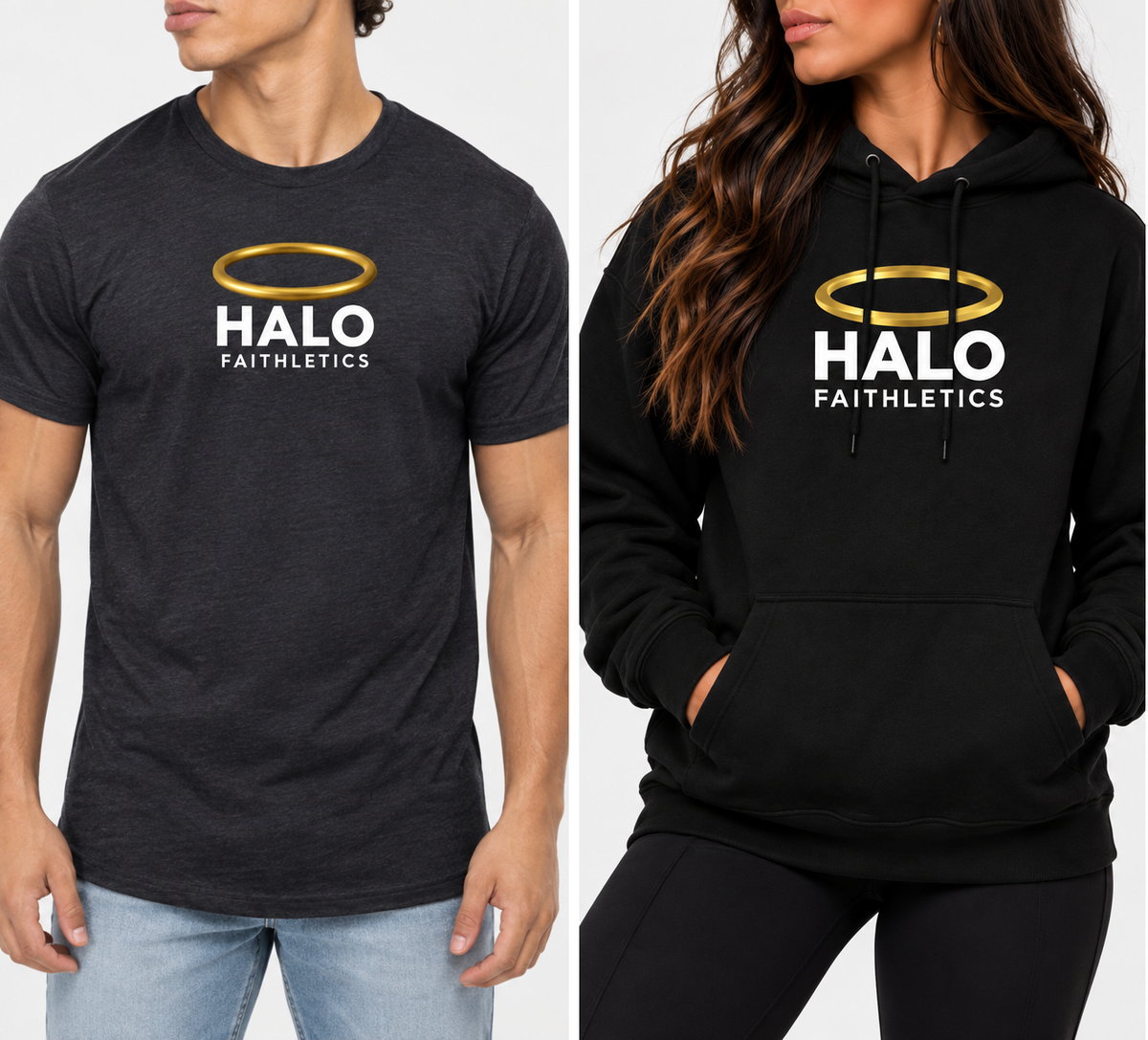 HALO Faithletics Tee + Hoodie Bundle