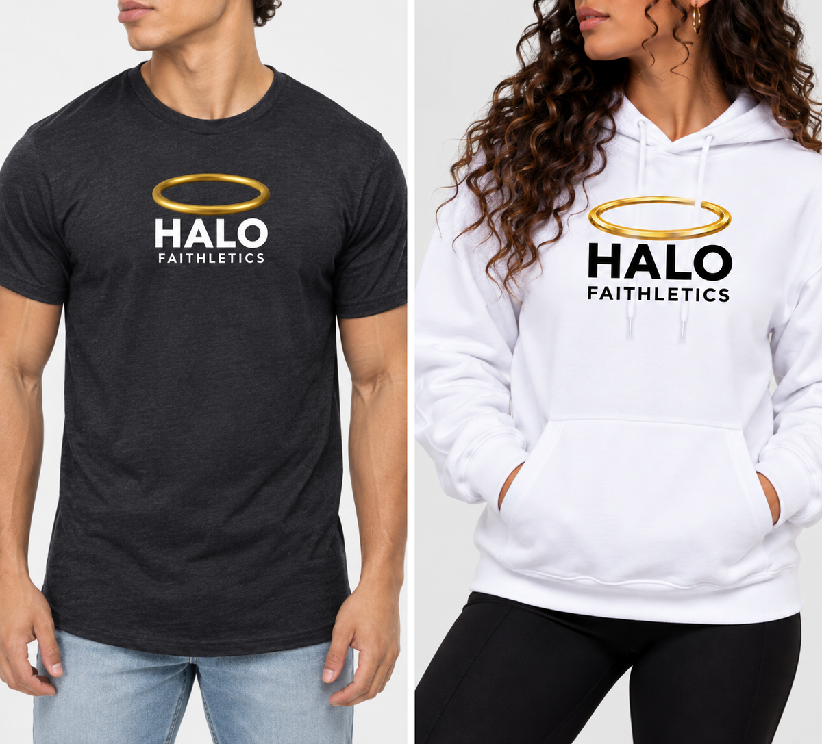 HALO Faithletics Tee + Hoodie Bundle