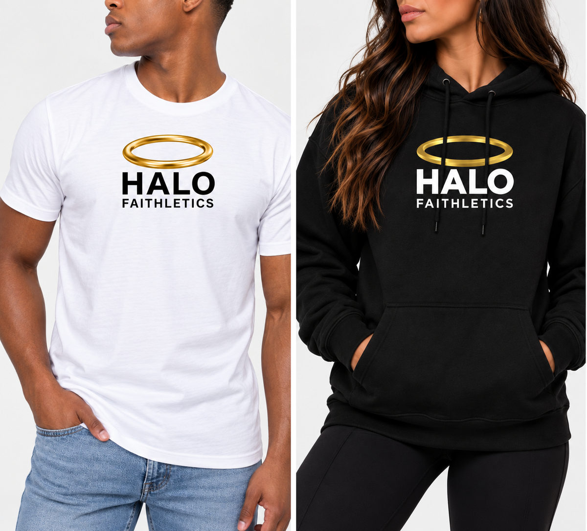 HALO Faithletics Tee + Hoodie Bundle