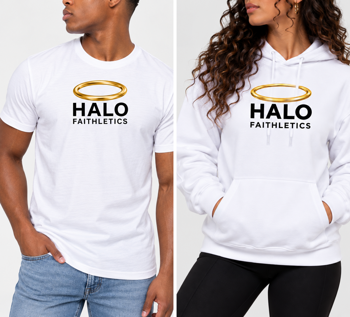 HALO Faithletics Tee + Hoodie Bundle