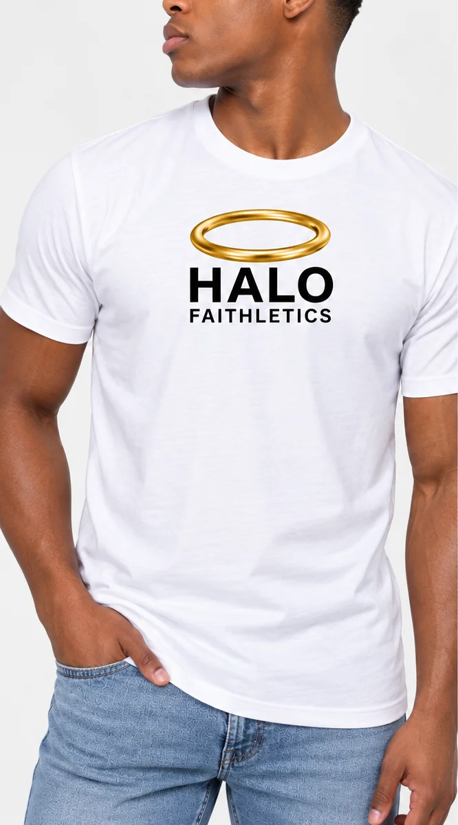 HALO Faithletics Logo Tee